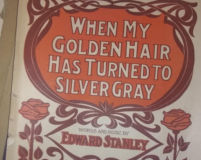 cropped Golden Hair sheet music image