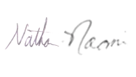 Nathan and Naomi signature