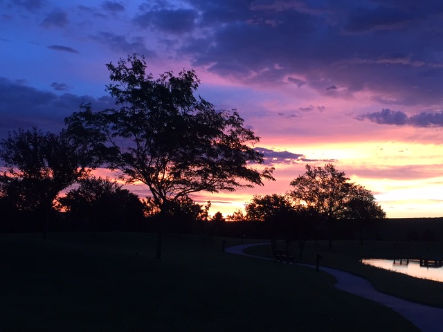 Mark Waldeland - Nebraska Sky at Sunrise - When Morning Gilds the Skies